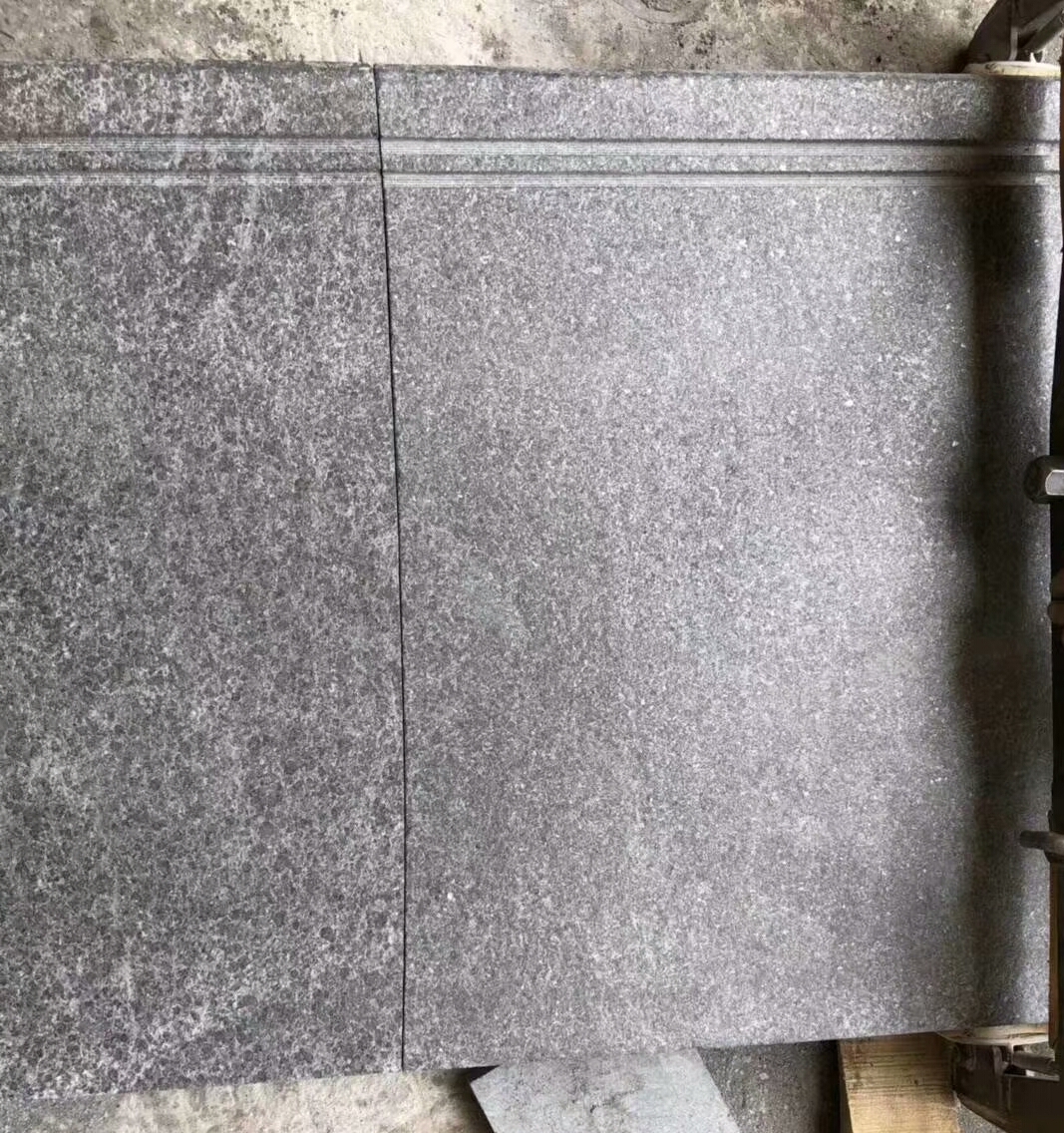 flamed basalt tiles